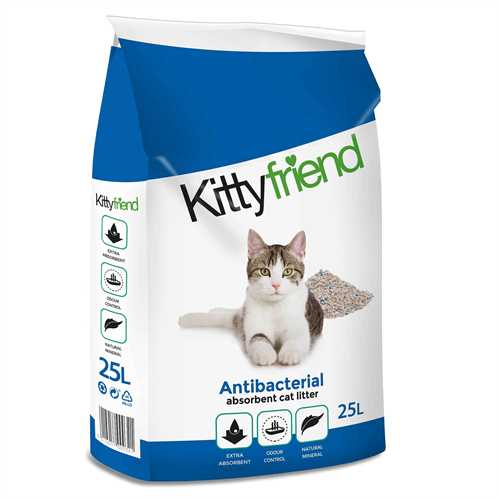Buy KittyFriend Antibacterial Cat Litter 25L At Broadfeed